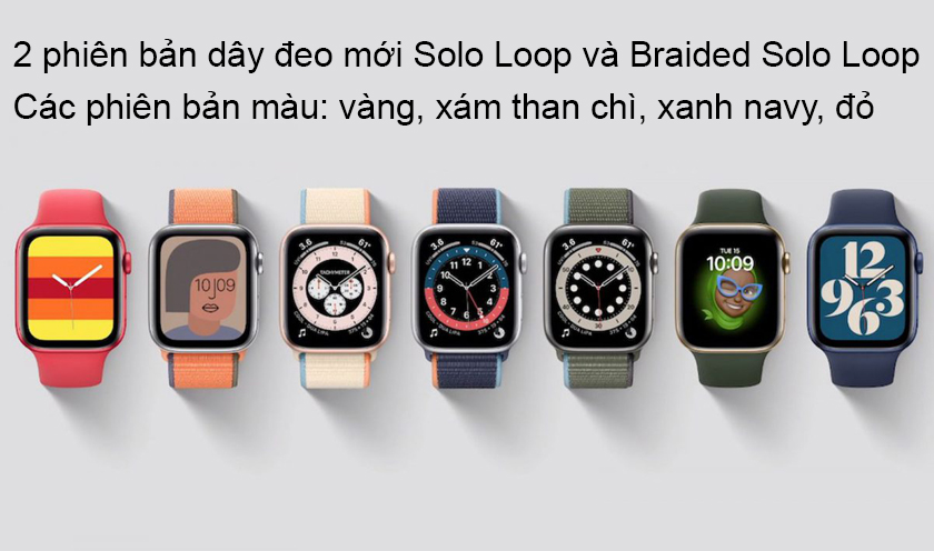 Apple Watch Series 6 có mấy màu