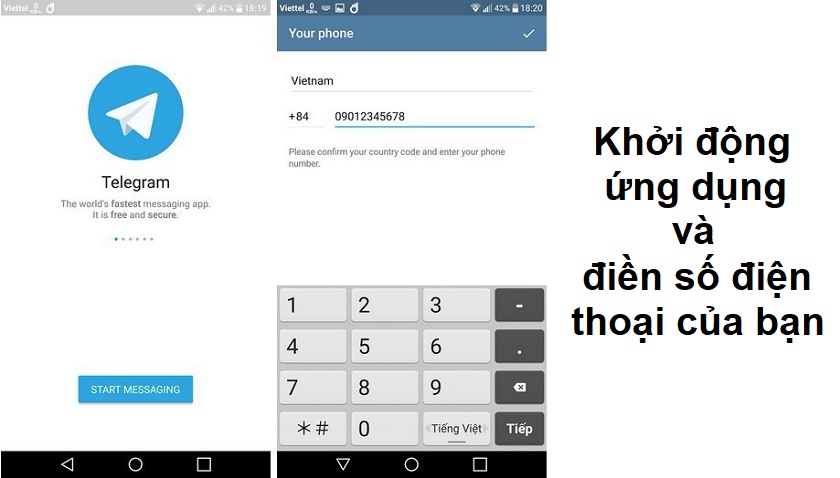 Cách cài đặt Telegram cho smartphone Android và iOS
