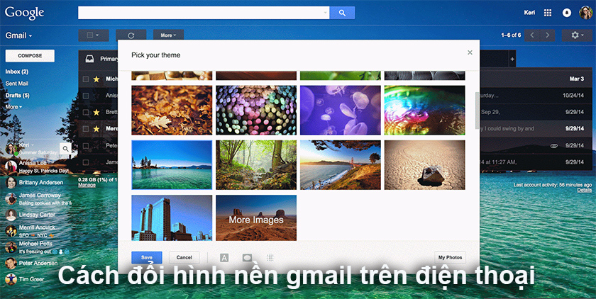 Tổng hợp hình nền Gmail đẹp nhất