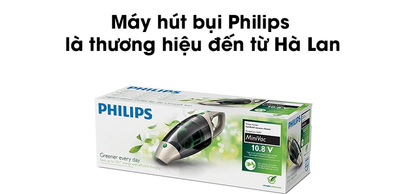 Nguồn gốc của máy hút bụi cầm tay Philips