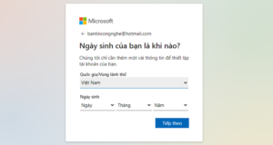 Hotmail là gì? Hướng dẫn tạo tài khoản hotmail nhanh chóng