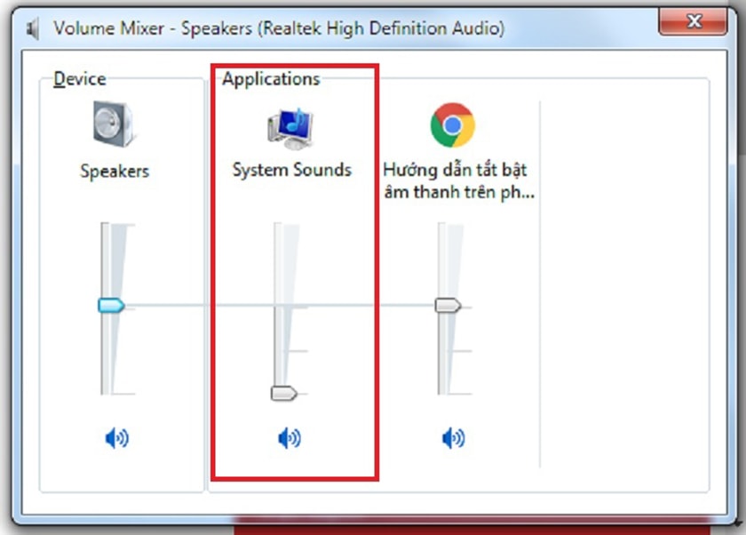 Hướng dẫn tắm âm thanh khi gõ bàn phím trên Windows 7.