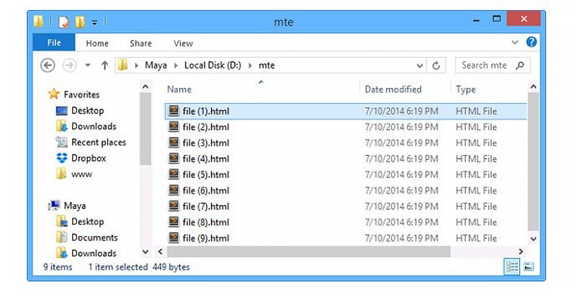 Đổi tên file hàng loạt sử dụng Windows Explorer / File Explorer