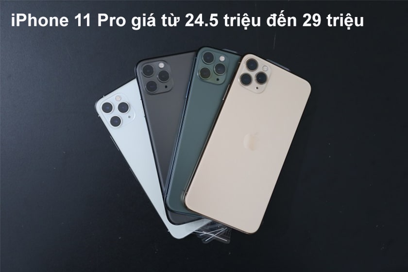 Giá iPhone 11 Pro đập hộp