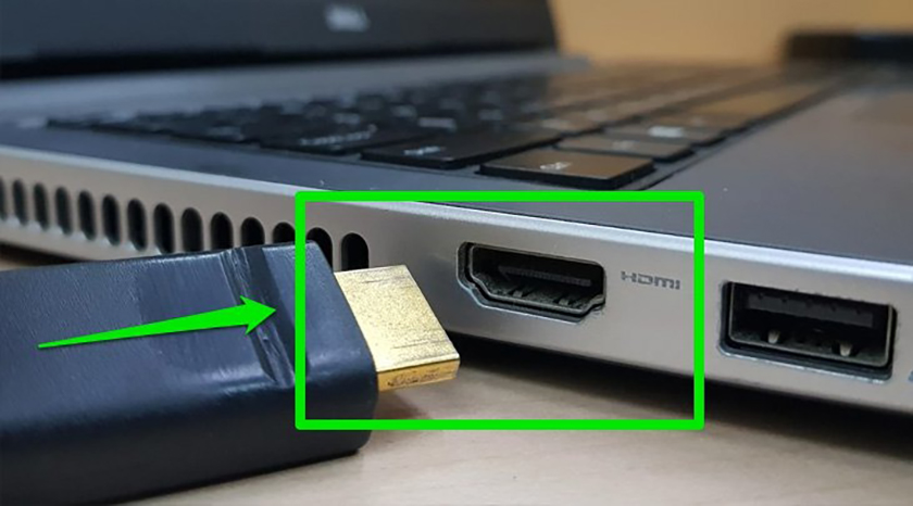 Kết nối laptop với tivi qua HDMI