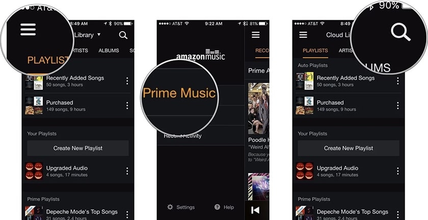 app tải nhạc miễn phí Amazon Music
