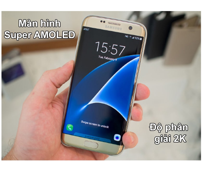 Một số thông tin về màn hình Samsung S7 Edge