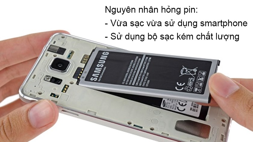 Nguyên nhân pin Samsung Note 5 bị hỏng và các dấu hiệu cần thay pin