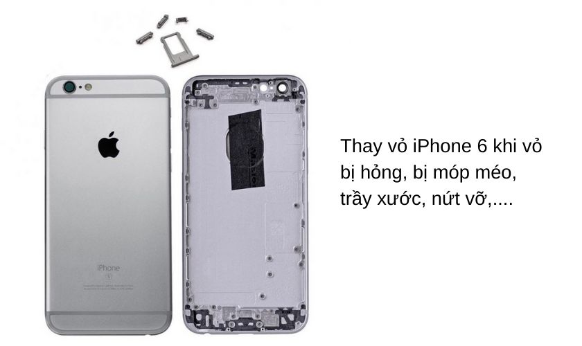 Vì sao phải thay vỏ iPhone 6?