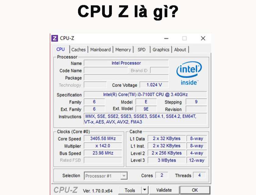 CPU Z là gì?