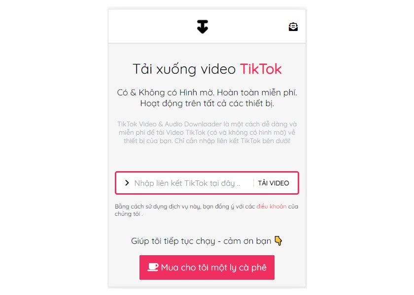 Tải video Tiktok không logo trên iPhone với Tik Tok Downloader