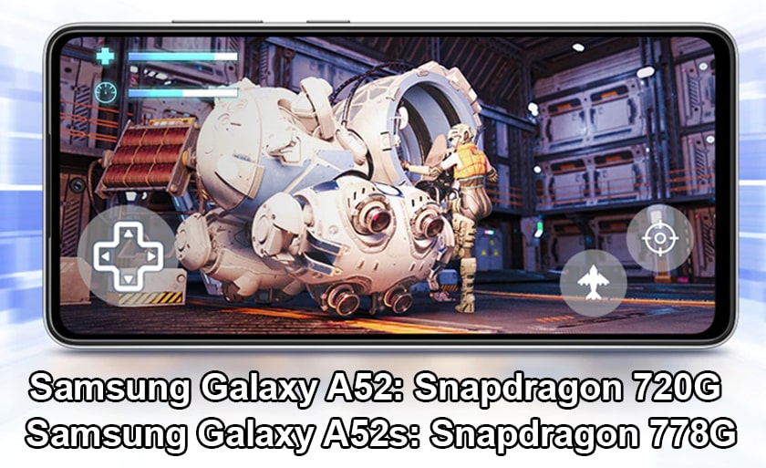 Điểm khác nhau giữa Samsung Galaxy A52s và A52