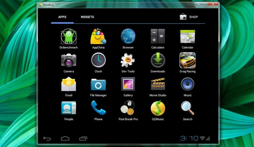 Giả lập Android cho máy cấu hình yếu bằng Android Windroy