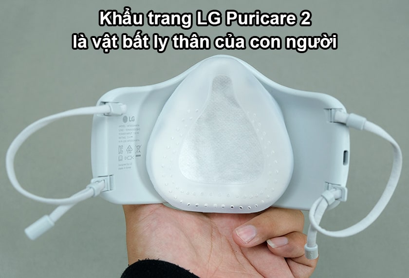 đánh giá khẩu trang LG Puricare 2