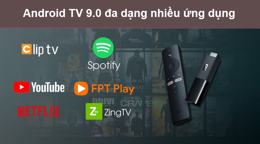Android TV 9.0 hấp dẫn