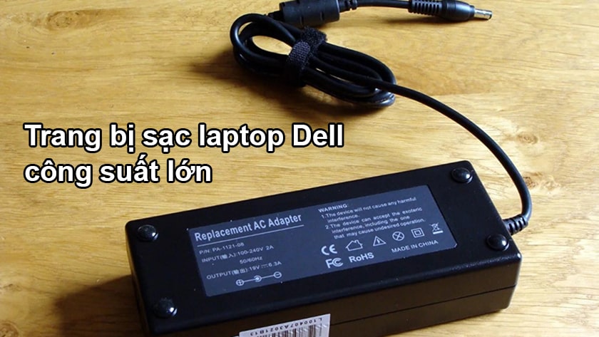 Cách pin laptop Dell sạc nhanh hơn