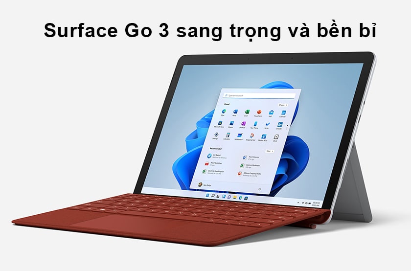 Đánh giá laptop Surface Go 3 chi tiết