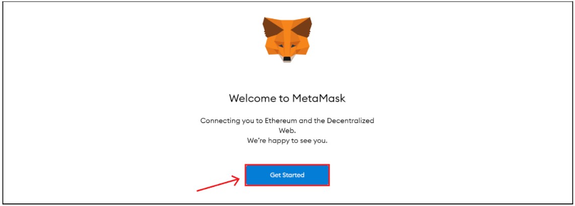 Hướng dẫn tạo tài khoản ví MetaMask - Bước 1