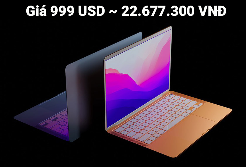 Macbook Air 2022 giá bao nhiêu?
