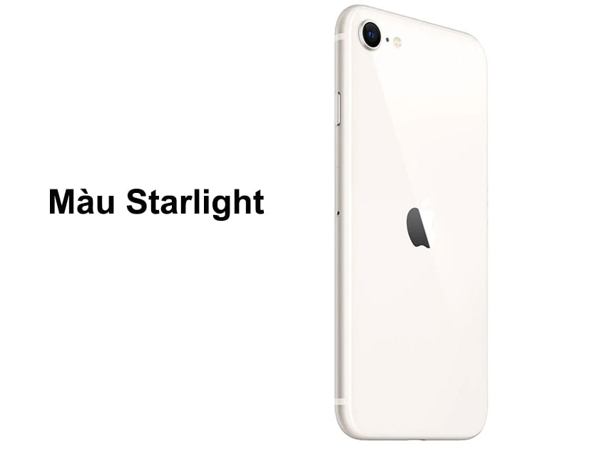 iPhone SE 2022 màu Starlight
