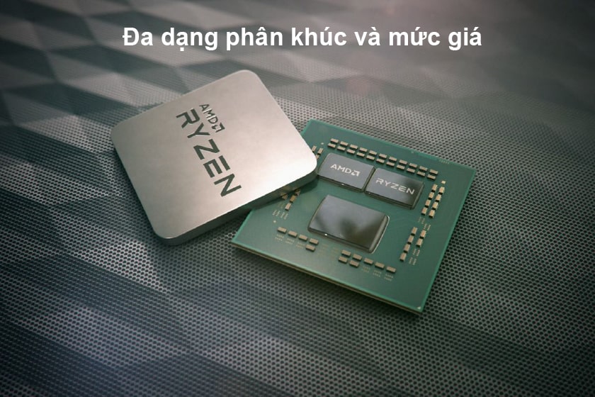 Các dòng CPU AMD Ryzen