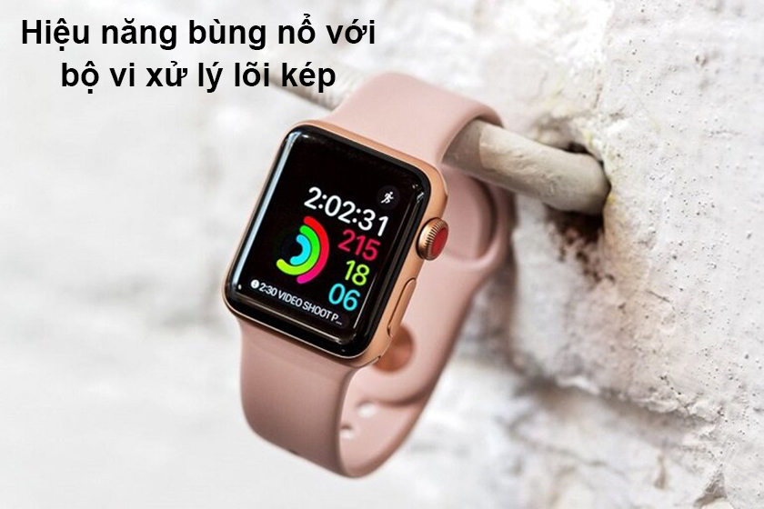 Đánh giá hiệu năng apple watch 3