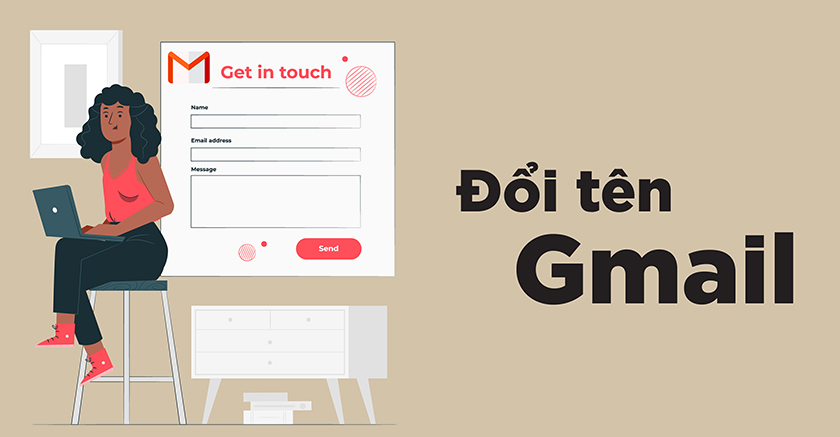 Cách đổi tên gmail trên điện thoại, máy tính cực dễ