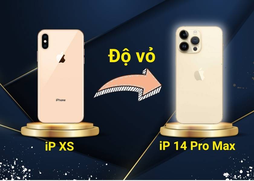 Độ vỏ iPhone XS lên 14 Pro Max ở đâu uy tín giá rẻ lấy liền tại TPHCM và Hà Nội