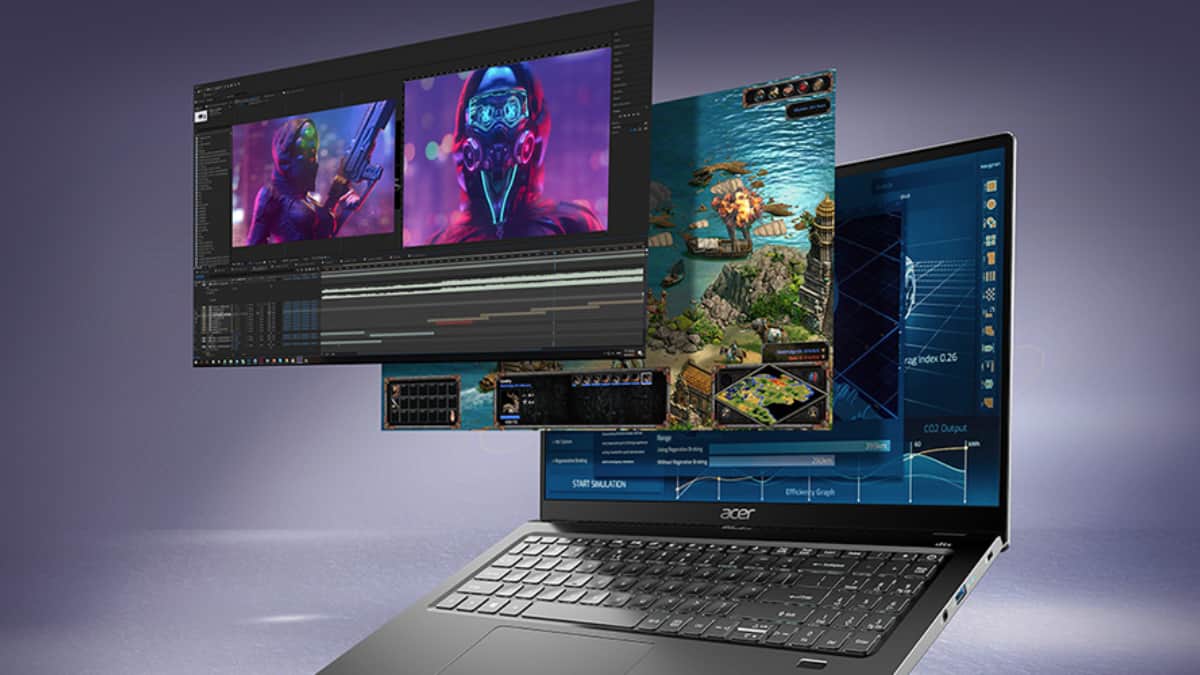 Laptop Acer Swift X SFX16-51G-516Q inch giá rẻ
