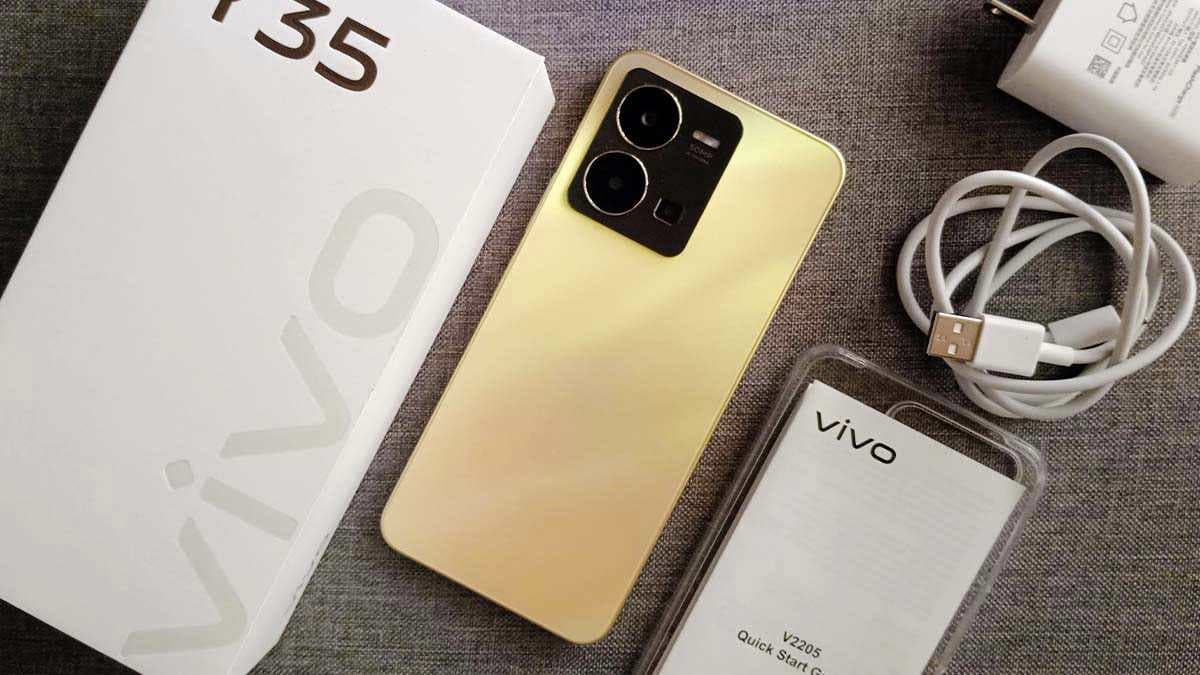 Vivo Y35 - Thiết kế trẻ trung hơn, không gian lưu trữ rộng hơn