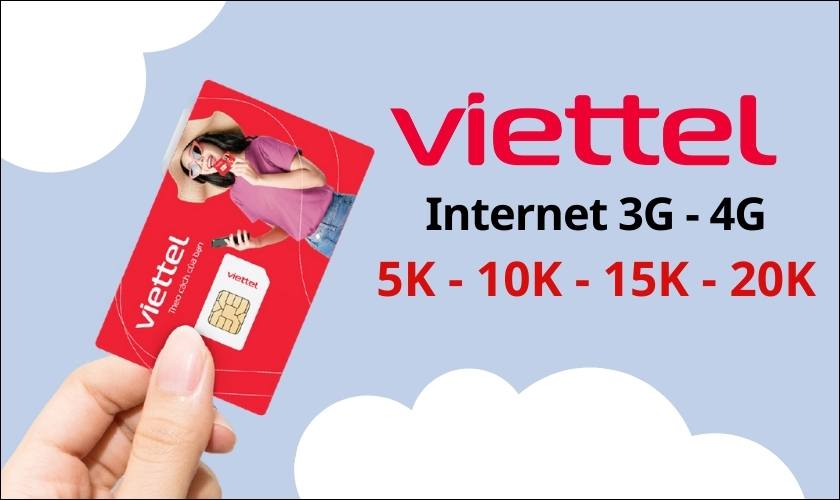 Cách đăng ký mạng Viettel 5k 10k 15k 20k mới nhất