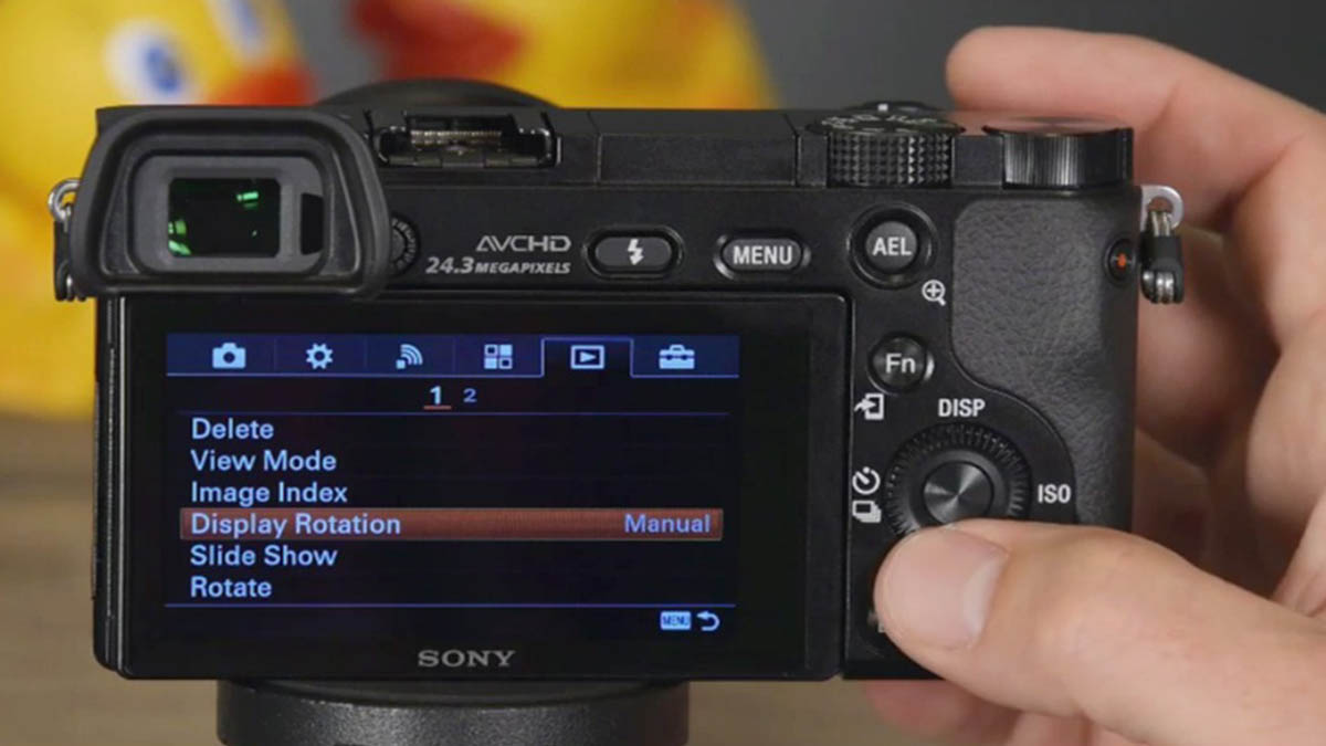 Cách sử dụng nút chức năng máy ảnh Sony