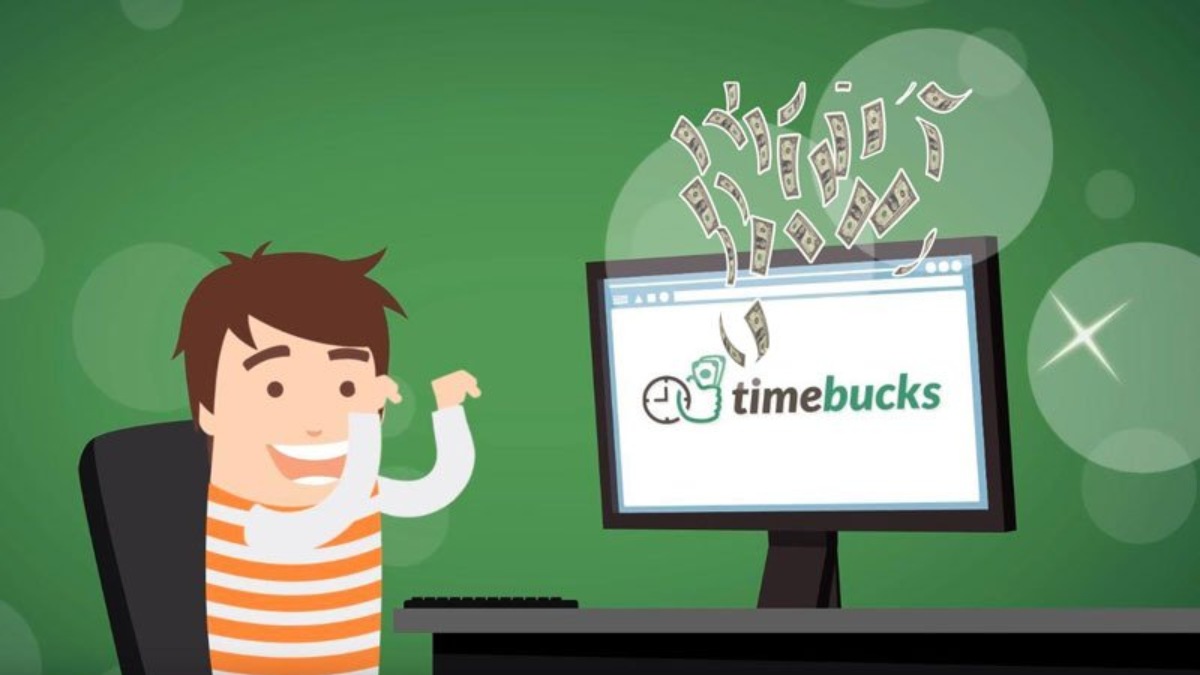 Kiếm tiền online trực tiếp tại nhà với Timebucks