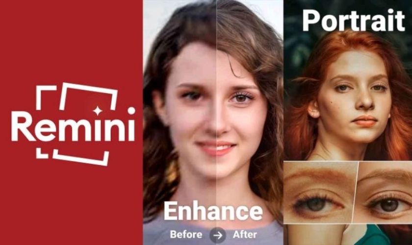 Remini - Ứng dụng làm nét ảnh bằng công nghệ Ai