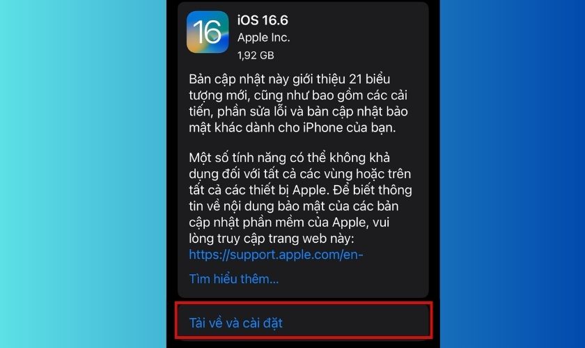 Hướng dẫn cách cập nhật iOS 16 cho iPhone đang dùng bản iOS 15