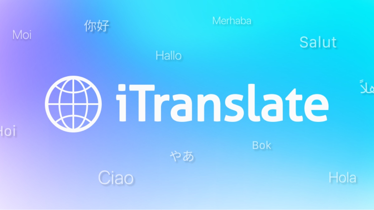 Phần mềm dịch iTranslate
