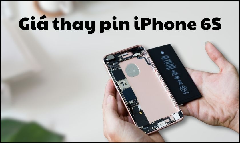 Thay pin iPhone 6S giá tốt lấy liền tại Điện Thoại Vui