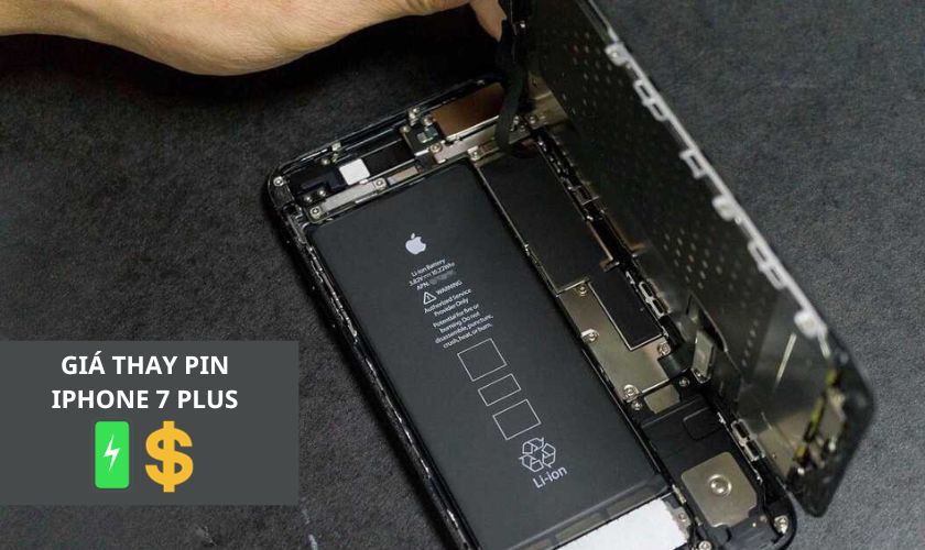 Giá tiền thay PIN iPhone 7 Plus chính hãng tại Điện Thoại Vui
