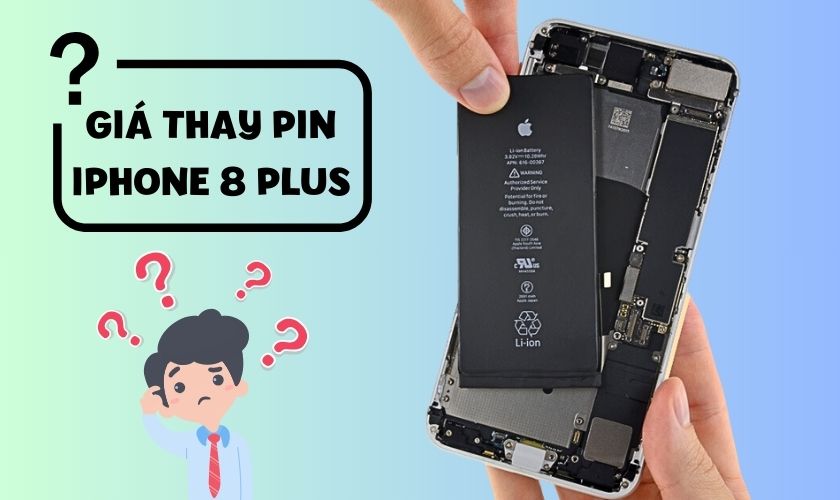 Giá thay pin iPhone 8 Plus chất lượng ở Điện Thoại Vui