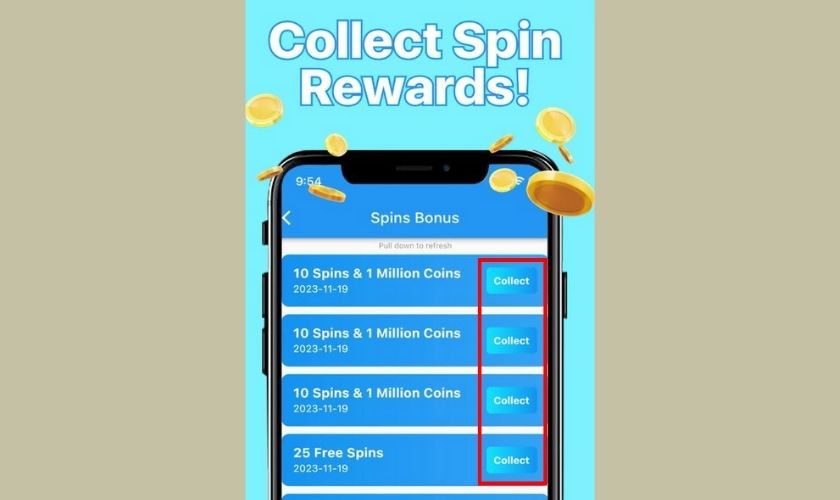 App nhận spin FREE