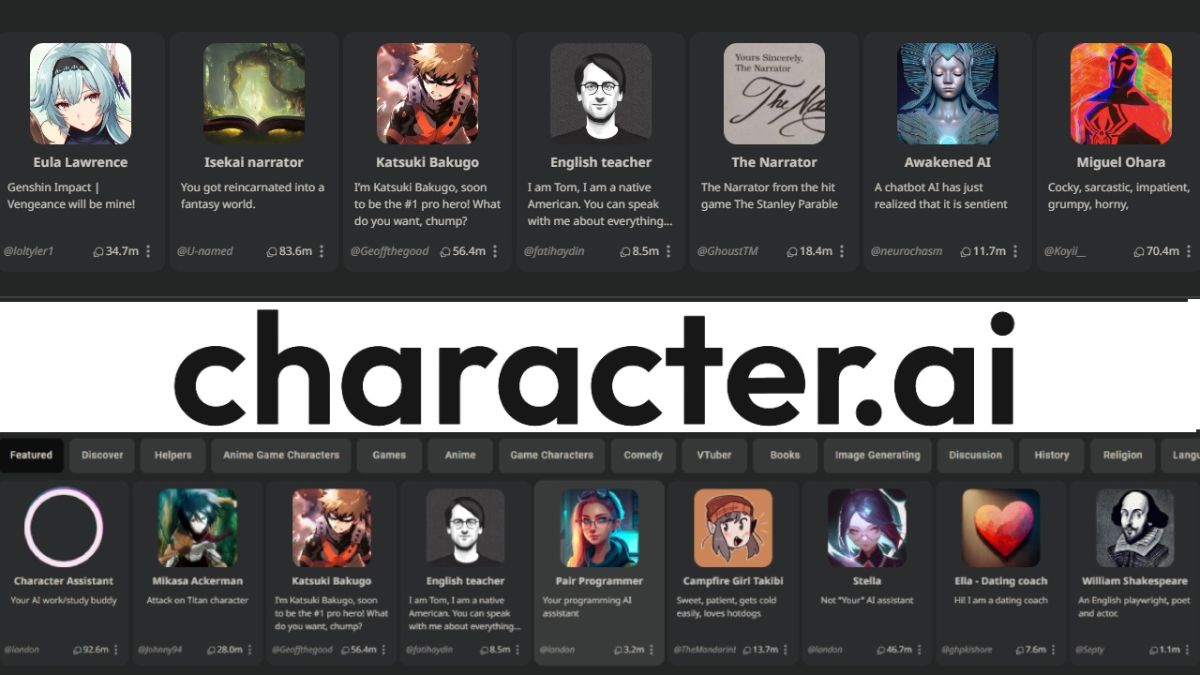 Character AI là nền tảng gì?