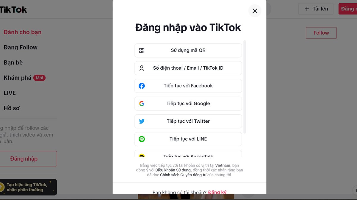 Cách đổi tên tài khoản TikTok, ID TikTok trên máy tính