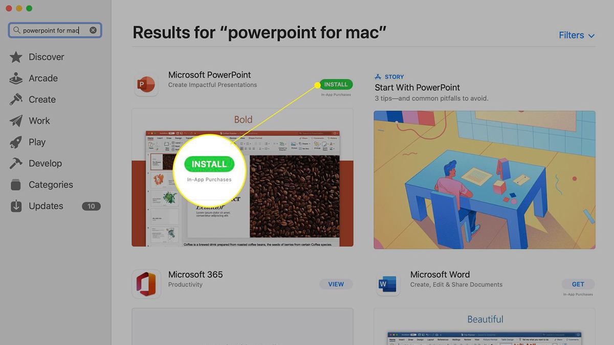 Cách tải PowerPoint cho Macbook