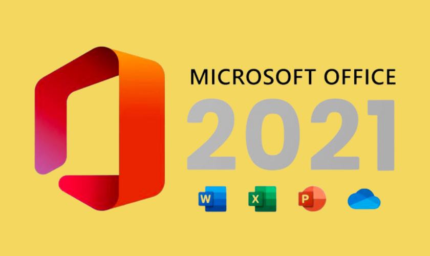 Giao diện mới của office 2021