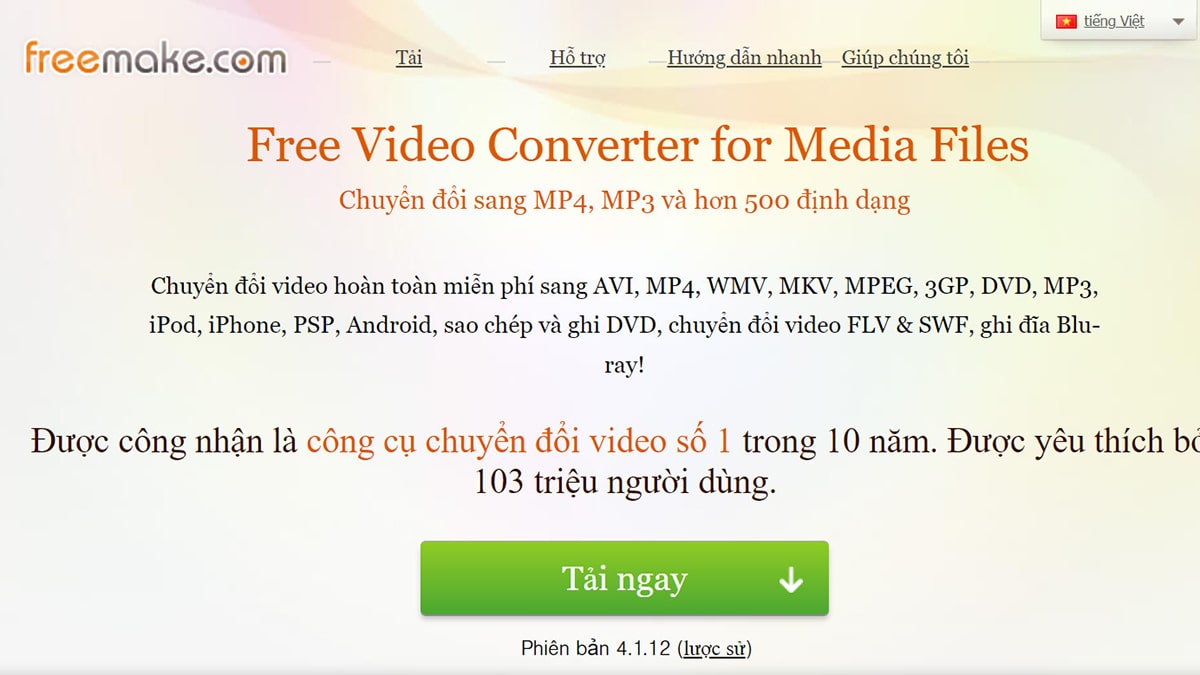 Chuyển đổi MP4 sang MP3 sử dụng Freemake Video Converter