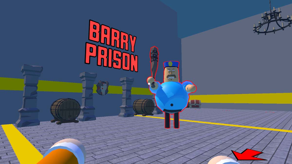 Barry: Robux Prison Break!